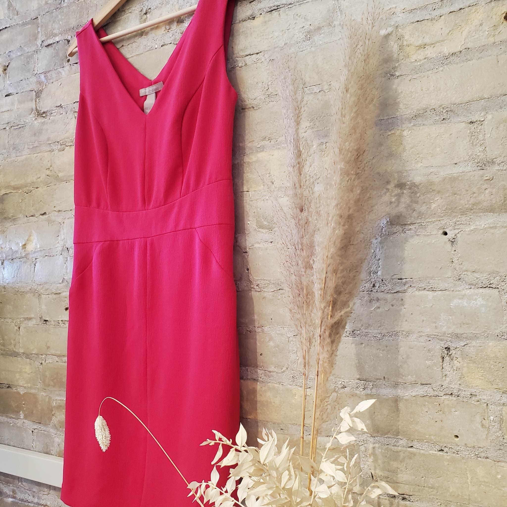 Banana republic blush dress discount