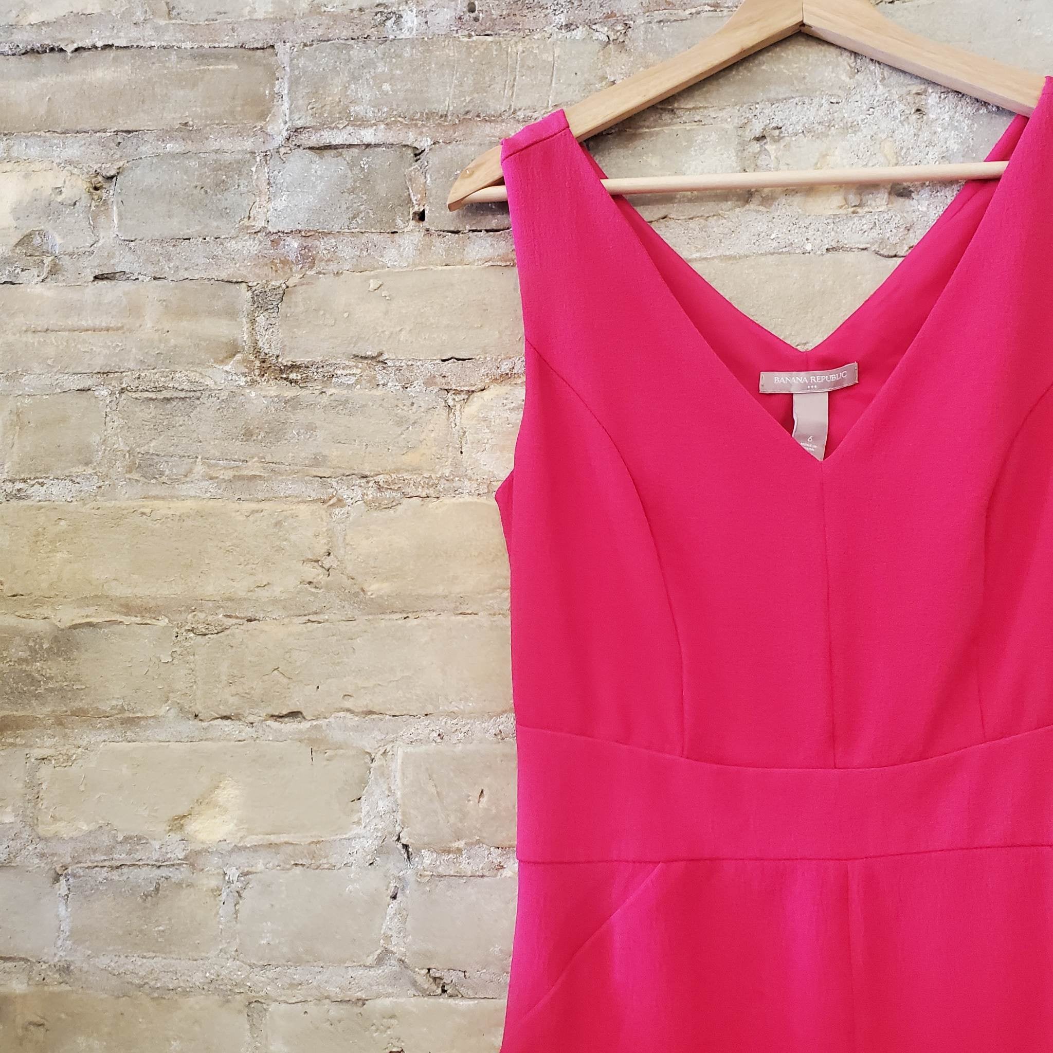 Banana republic pink dress new arrivals
